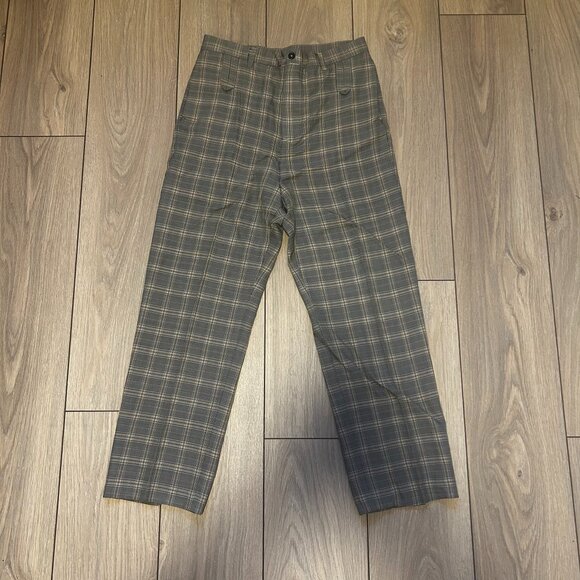 Zara Plaid Dress Pants - Picture 1 of 2